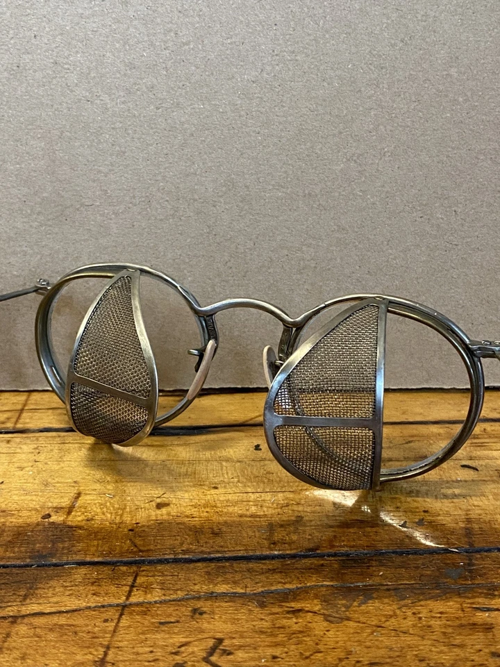 Gafas de seguridad American Optical AO Full Vue de colección gafas protector de malla lateral Foto 4 de 4