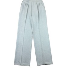 St John Basics Santana Knit Pants Womens 6 Light Blue Stretch 29 Length Vintage