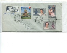 Isle of Man 1977 cancelled Regaby Gate registered cover