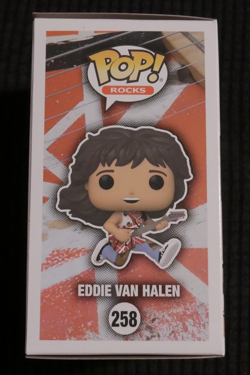 Funko POP! ROCKS 258 エディ・ヴァン・ヘイレン フィギュア Amazon.com: Funko Pop! Rocks: Eddie Van Halen with Guitar