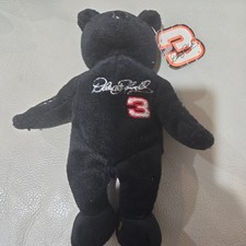 Dale Earnhardt 23 Karat Gold'n Bears Bean-Bag Plush with Tags