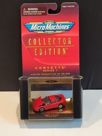 Lot 5 Micro Machines Collector Edition Corvette Series 1 CE 11,12,13,14,15 NIB