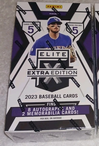 2023 Panini Elite Extra Edition Baseball Hobby Boxes (New-Sealed) 