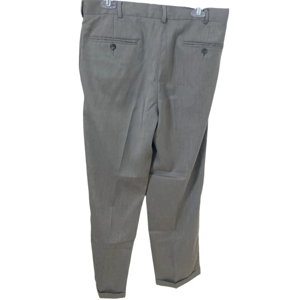 Брюки мужские George 32X32 дюйма серые брюки прямые штанины - Изображение 2 из 4