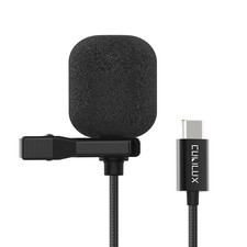 USB Lavalier Microphone, Unidirectional Mini Lapel MIC for Android, MacBook, ...