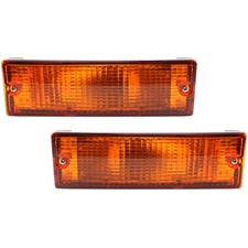 Turn Signal Light For 87-93 Dodge Ram 50 Plastic Lens Left Right Side Set Of 2