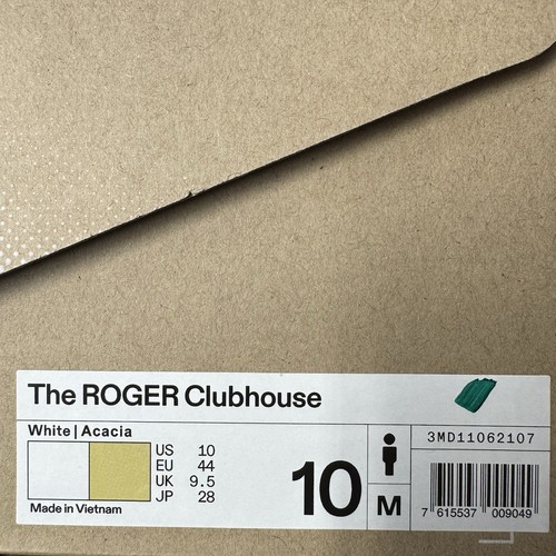 Nuevo Para Hombre On The Roger Clubhouse Cloud 3MD11062107 Blanco Acacia Talla 10 - Imagen 9 de 9