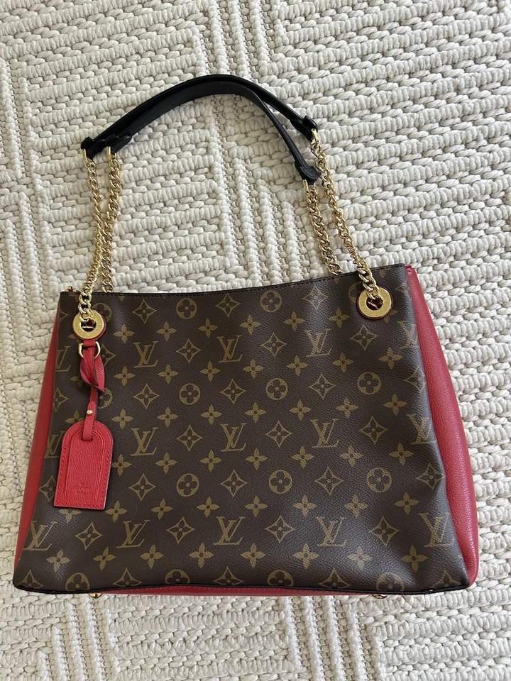 Bolso Louis Vuitton con cremallera / rojo y clásico Foto 4 de 4