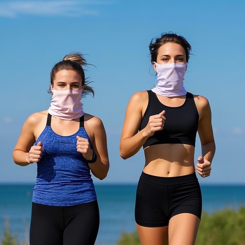 UPF 50+ UV Face Mask for Women & Men – Ice Silk Full Face Sun Shield Neck Gai... - Bild 4 von 6