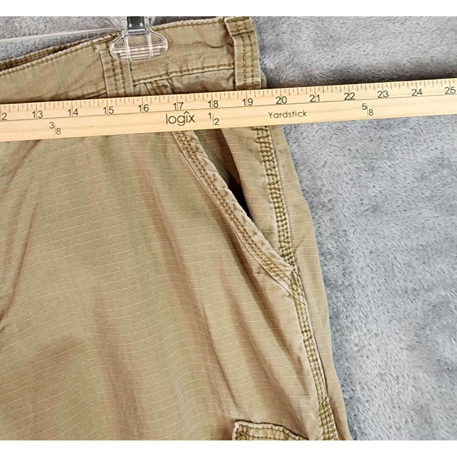 Carhartt Force Pants Mens Size 40 x 32 Tan Ripstop Relaxed Fit Cargo Workwear thumbnail 4