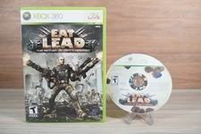 Eat Lead: The Return of Matt Hazard (Microsoft Xbox 360, 2009) Complete CIB
