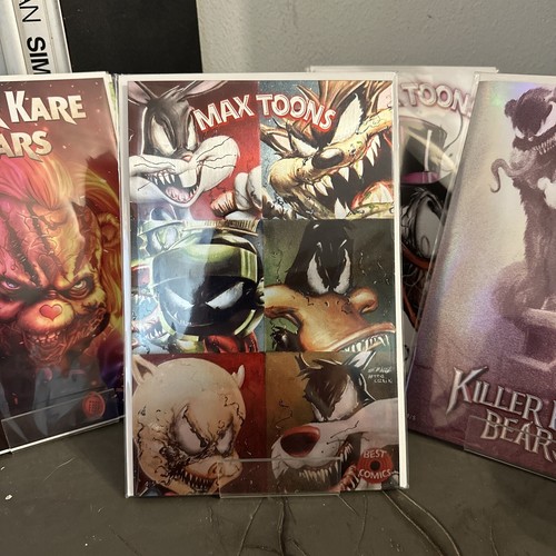 Max Toons Venomized Looney Toons Metal Variant Cover Limited 4/5 by Manu Silva - Picture 6 of 6