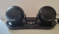 Sens SWS456 Black Wireless Remote Speakers for iPod or Input Jack