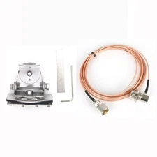 Radio Antenna Mount Bracket with 5M RG316 Antenna Extension Cable PL-259 SO-239