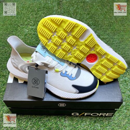 G/Fore GFORE MG4x2 Skull Debossed Golf Shoe Sneakers ⛳️ US 12 ⛳️ White TPU