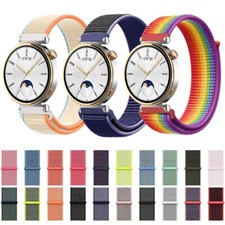 Nylon Band Strap For Garmin Vivoactive 4S Vivomove 3S Venu 2S Quick Release 18mm