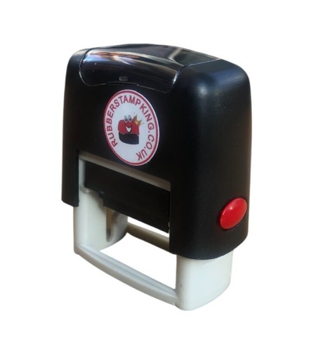 Personalisierter Gummistempel Name Adresse Garage Mechaniker selbstfärbend 4 Größen - Bild 11 von 48