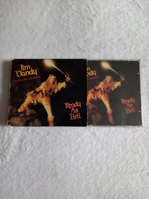 Jim Dandy/Black Oak Arkansas - Ready as Hell CD (1984) In Very Good Condition 