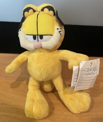Garfield Plush SAMPLE ZHEN YU TOY GARFIELD + BONUS VERY RARE TAGGED