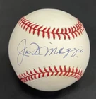 Joe DiMaggio Signed Official AL Baseball NY Yankees PSA 9 Mint Autograph LOA HOF
