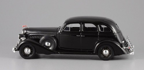 ZIS-101 Black Soviet Limousine USSR Car 1936 Year WW2 1/43 Scale Diecast Model - Picture 6 of 10
