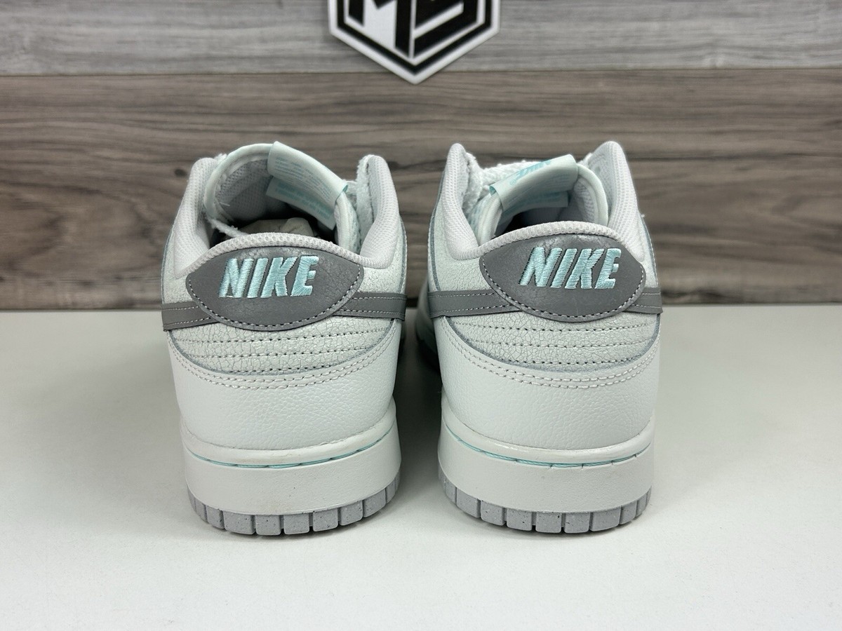 NEW Nike Dunk Low Retro SE Summit White Metallic Silver
