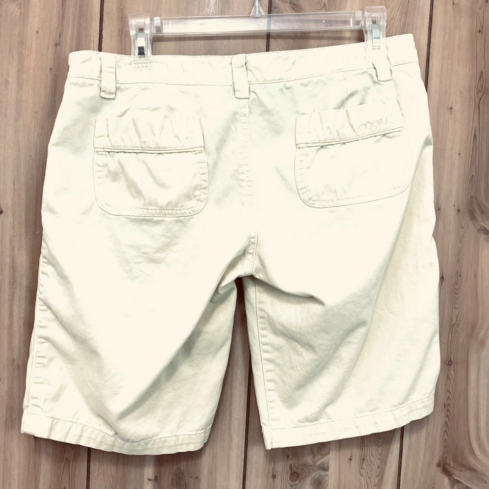  Женские желтые шорты-бермуды O'Neill 9 плоские спереди для длинных прогулок  - Изображение 2 из 4