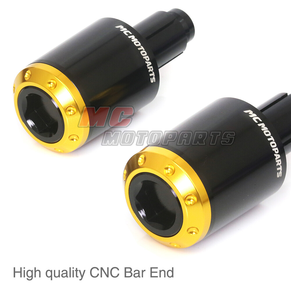 Gold ATOM CNC Bar Ends Sliders For Kawasaki ZX10R Ninja 20062014 06