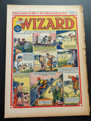 Wizard Comic No 1372, May 31st 1952, D.C. Thomson.