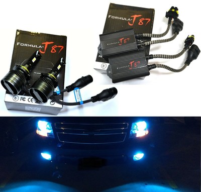 LED G8 Canceler 9005 HB3 8000K Icy Blue Bulbs Light DRL Daytime Replacement Lamp
