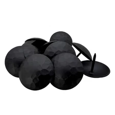 Sidco Supply 50 Pack 1.5 Inch Iron Clavos - Decorative Nails - Black