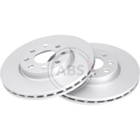 A.B.S. 2X Bremsscheibe Vorne 257 BelüFtet FüR Opel Corsa D S07 Adam M13
