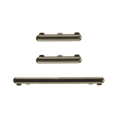 Cosmetic Button Set Power Volume Bixby for Samsung Galaxy S10 S10+ Black