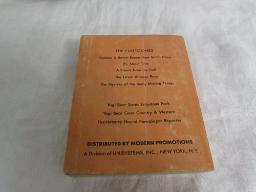 VTG 1977 Big Little Book Flintstones It's About Time Hanna-Barbera Whitman BLB - Picture 6 of 6