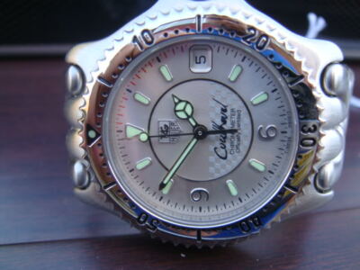 Neu Tag Heuer Herren Automatik Sel F1 David Coulthard Cosc Chronometer Uhr WG5118