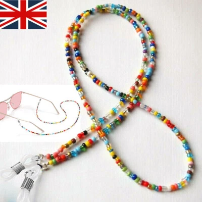 YANQUEENS Eye Glass Cord Coloured Beaded Sunglasses Spectacles Chain Holder Lanyard