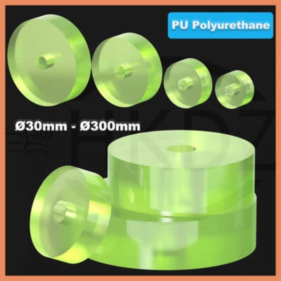 PU Polyurethan Rund Pads Puffer Dichtung Durchmesser 30mm-300mm Dicke 10mm-50mm - Bild 1 von 4