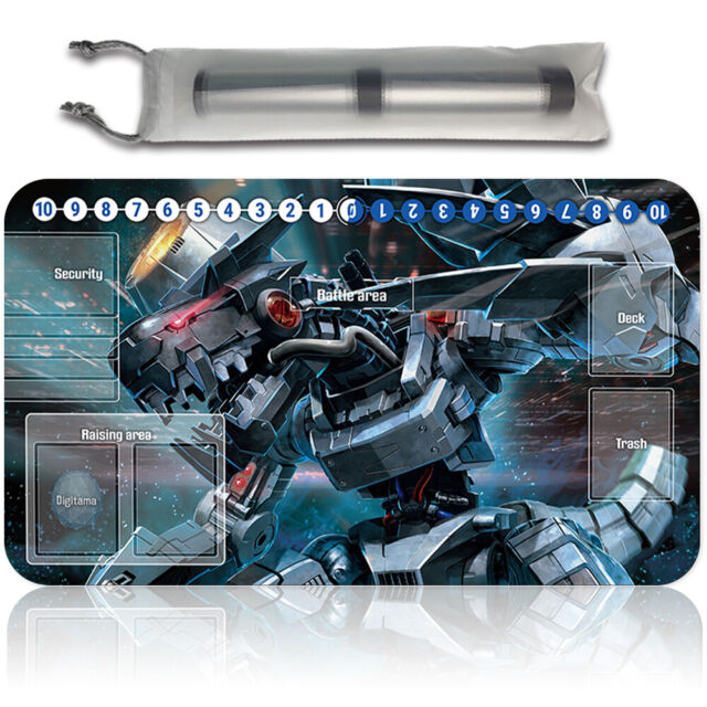 Board Game Digimon Playmat With Card Zones Mousepad Playmat of TCG CCG Board Game Digimon Playmat With Card Zones Mousepad Playmat of TCG CCG
