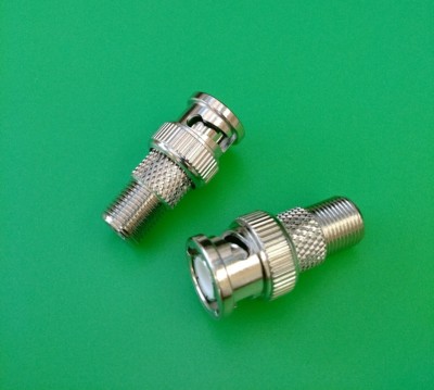 (1 PC) BNC Male to F Female Connector - USA Seller