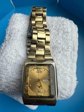 Vintage Citizen Automatic — 21 Jewels, Gold Dial, Day-Date, Steel Case, Japan