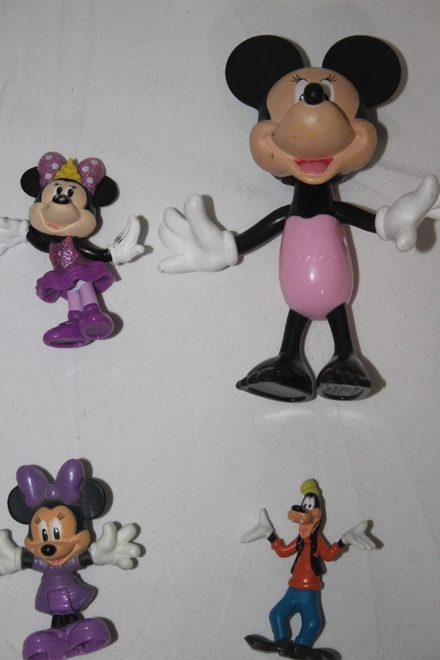 Disney персонаж фигурка лот из 15 Минни-Маус Гуфи Дональд Плуто Микки свадьбы - Изображение 2 из 4