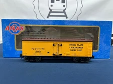 Atlas O Nickel Plate Road/Lackawanna #300 36’ Woodside Refrigerator Car 8017-1