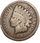 🇺🇸1895 Indian Head Cent - Combined Shipping - Lot C66c