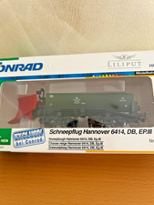 Modelleisenbahn H0 1:87 Liliput Schneepflug Hannover6414,DB,EP.III gebraucht OVP