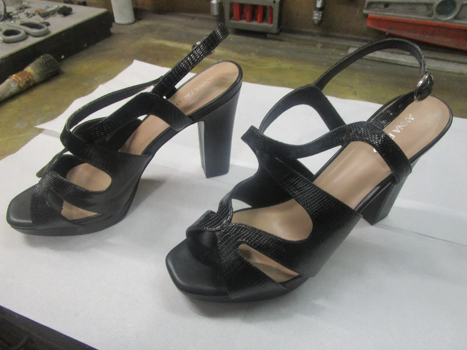 escarpins ouvert pointure 43 noir - Photo 2/3