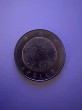 1969 Apollo 8 Medallion, Commemorative Issue For First Manned Lunar Orbit