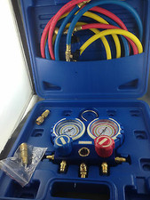 R22 R134A R404A  AIR CONDITIONING REFRIGERATION MANIFOLD  GAUGE 68mm VMG-2-R22-B
