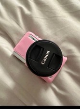 Canon EOS M200 Digital Camera 3x Optical Zoom Wi-Fi Pink/Silver