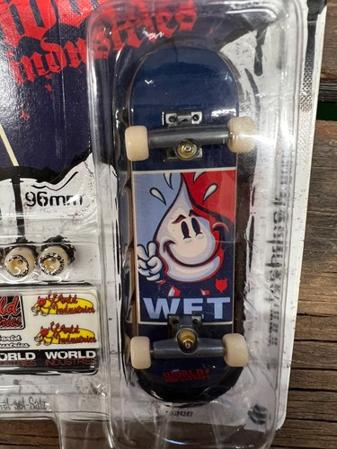 TECH DECK World Industries WET Vintage 96mm New Board *USA SELLER FREE SHIP* - Picture 2 of 4
