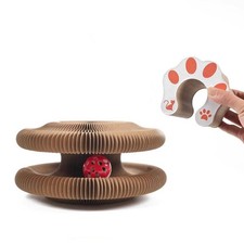 Cat Accordion Cat Toy Kitty Kurlz Cat Toy Ball Scratch Pad Magic Organ Cat Scrat